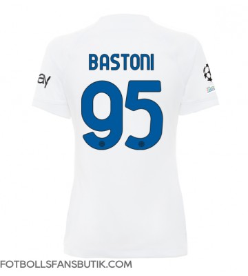 Inter Milan Alessandro Bastoni #95 Replika Bortatröja Damer 2023-24 Kortärmad